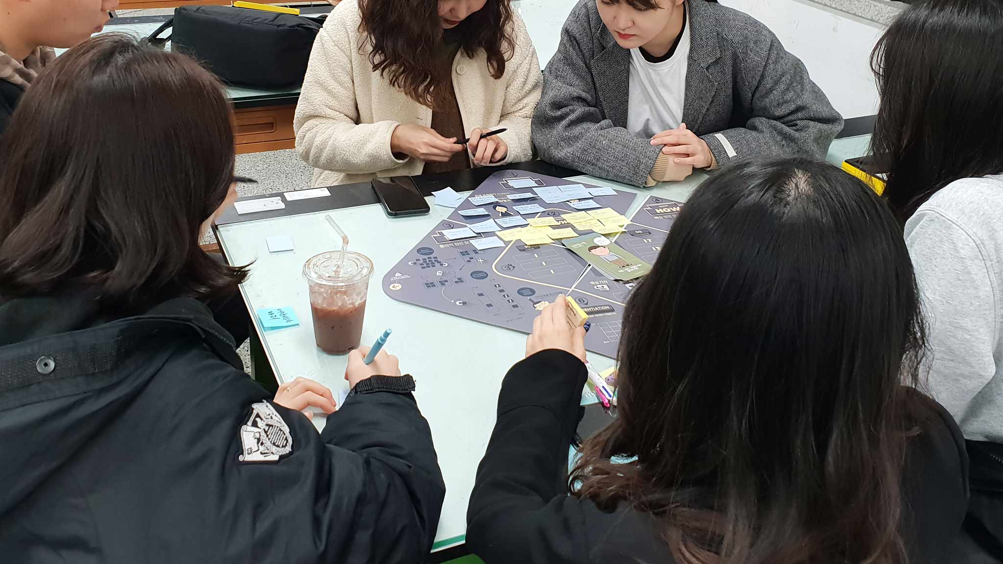 BIZKIT 포스트잇 활동